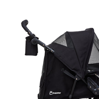 Palster Explorer All Terrain Dog Stroller - Midnight Black