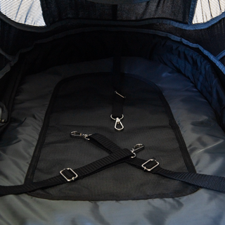 Innopet Sporty Black EVR Dog Stroller - Free Rain Cover